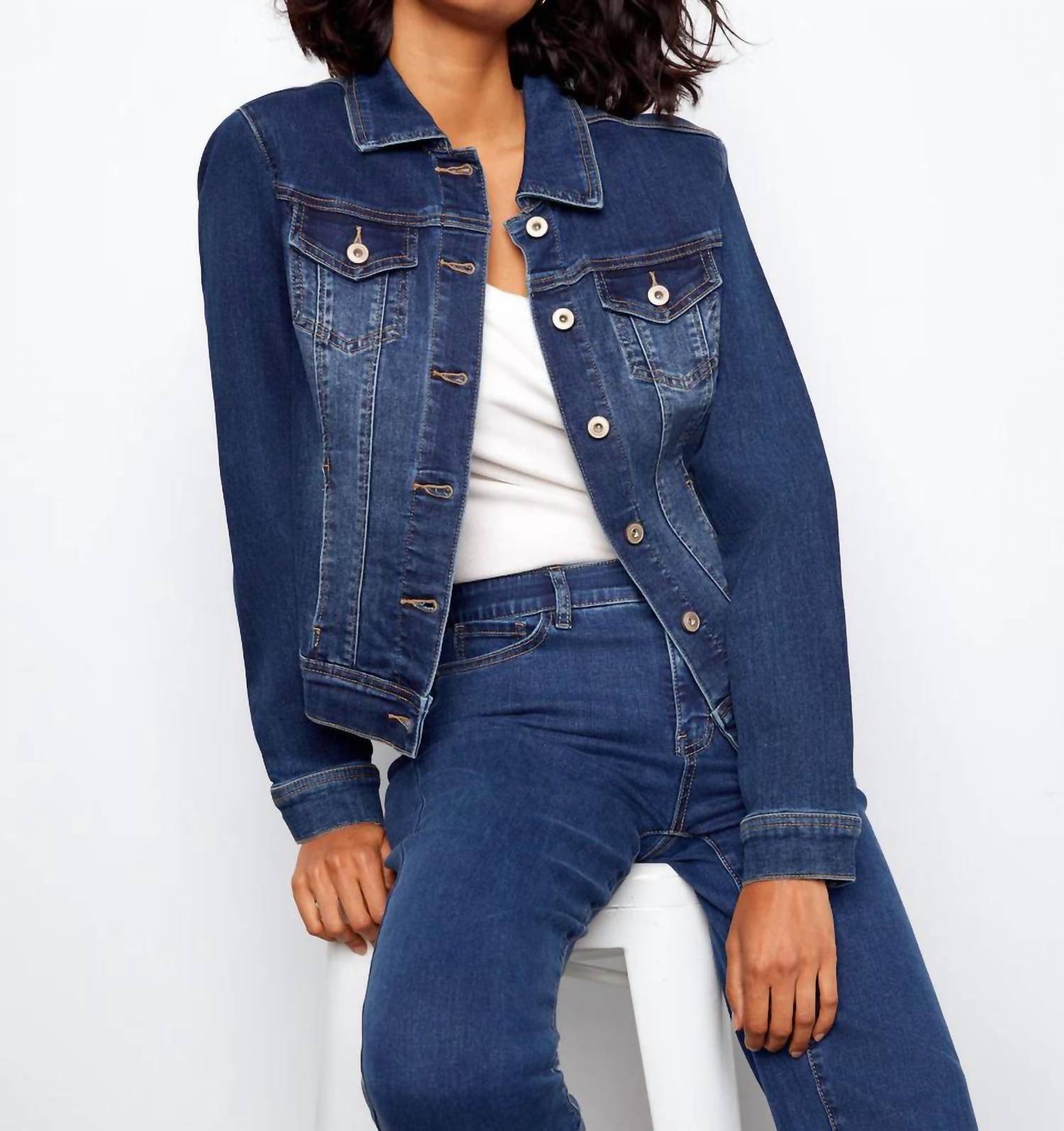 Charlie B - Stretch Denim Jacket