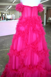 Juliet - Women's A-line Off The Shoulder Prom Dress