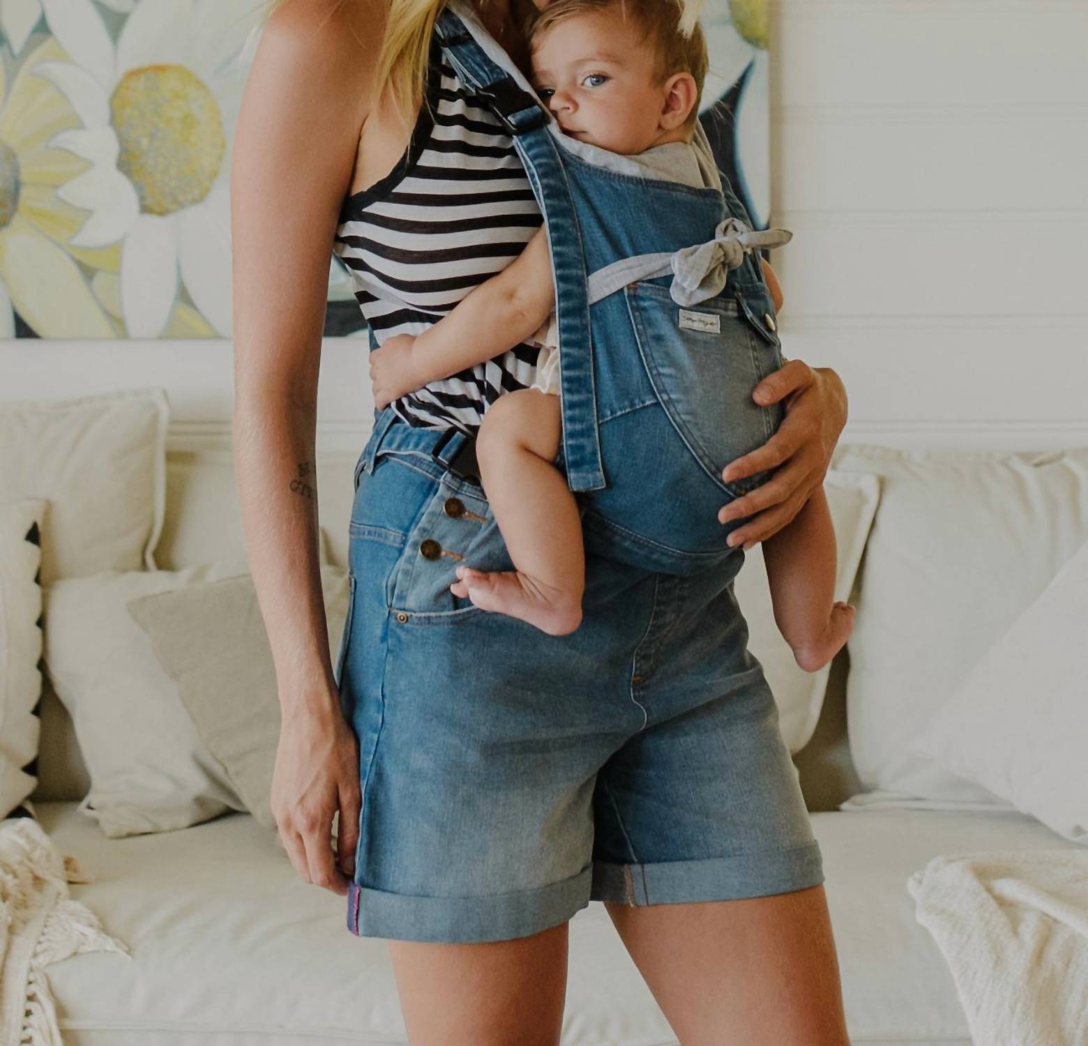 The Mumsie - Classic Shortie Babywearing Overall