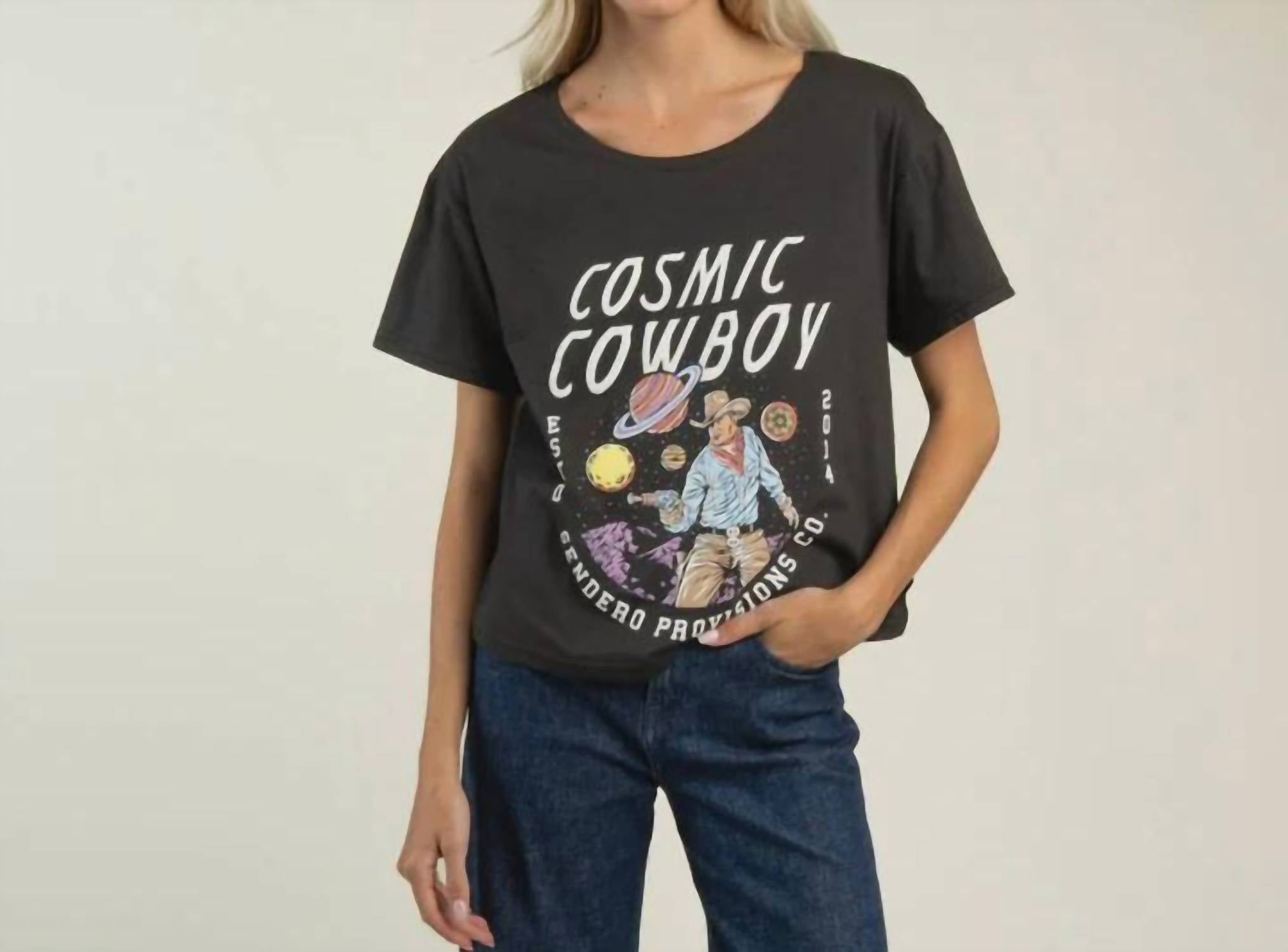 Sendero Provisions Co. - Cosmic Cowboy Basic Tee
