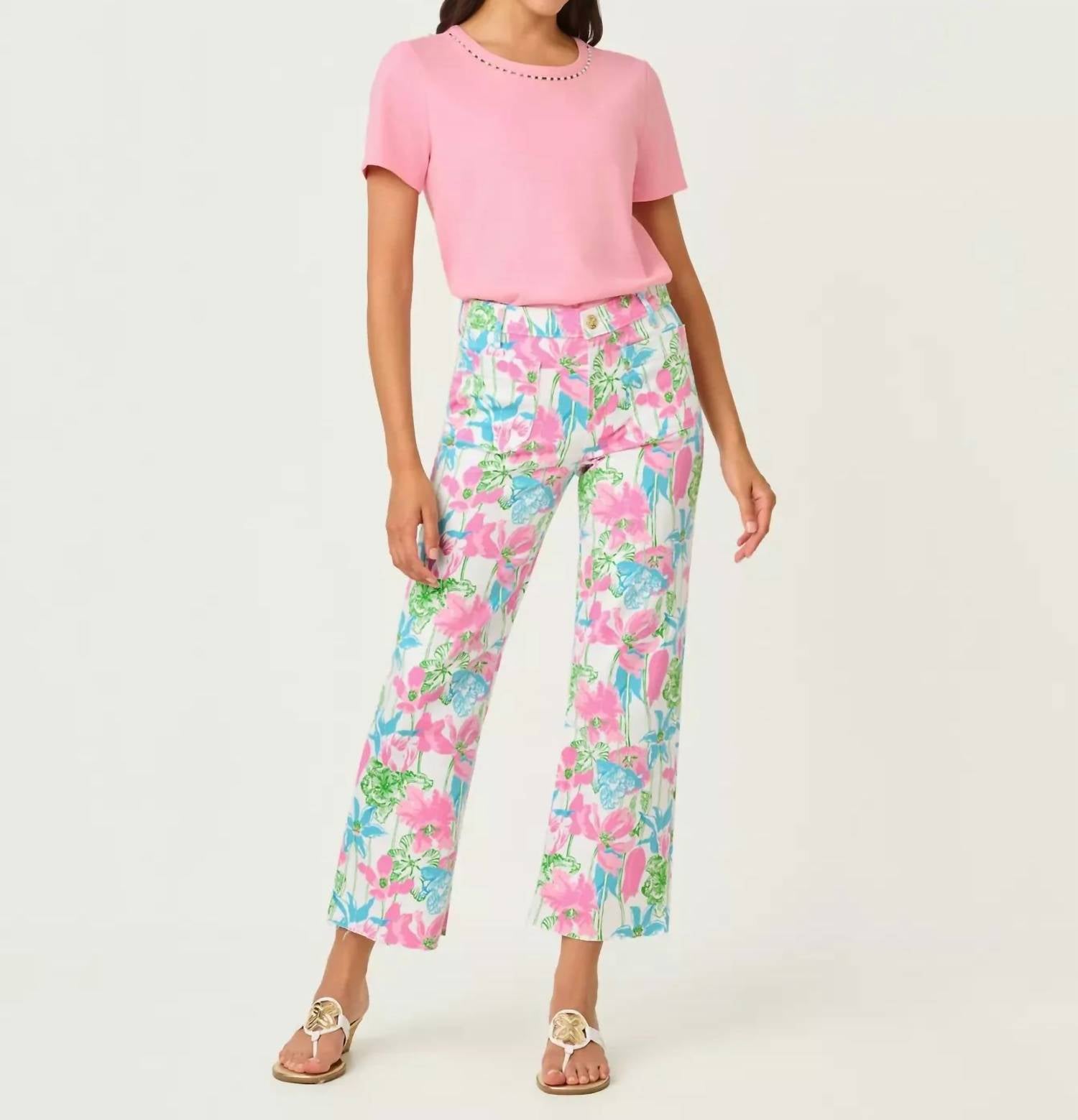 Lilly Pulitzer - Harleen High Rise Crop Jean