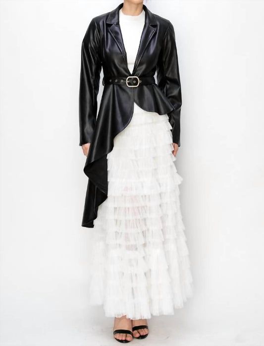 Ina Fashion - Vegan Leather Jacket