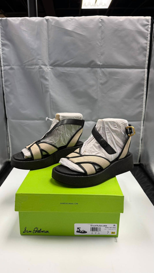 Sam Edelman - Women's Nylie Platform Ankle Strap Sandal