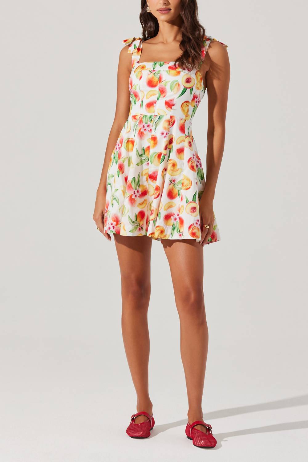 Astr - Tinesha Bow Strap Mini Dress