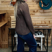 Cotton & Rye - Women's Cable Sweater