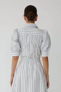 Js71 - Burke Button Front Blouse