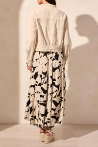 Tribal - Button-front Jacket