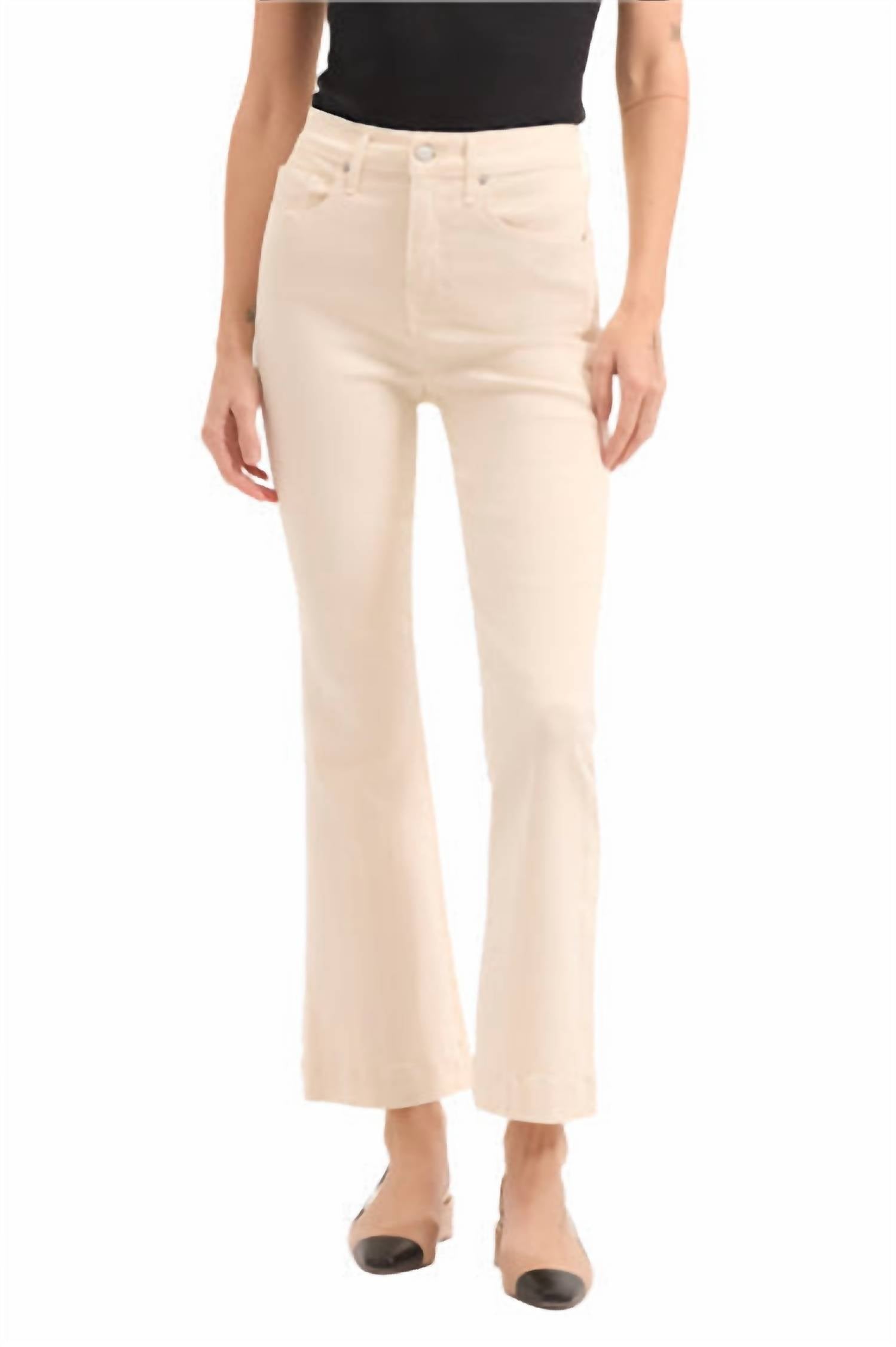 Veronica Beard - Carson High Rise Ankle Flare Jeans