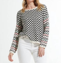 Zaket & Plover - Checked Sweater -plus