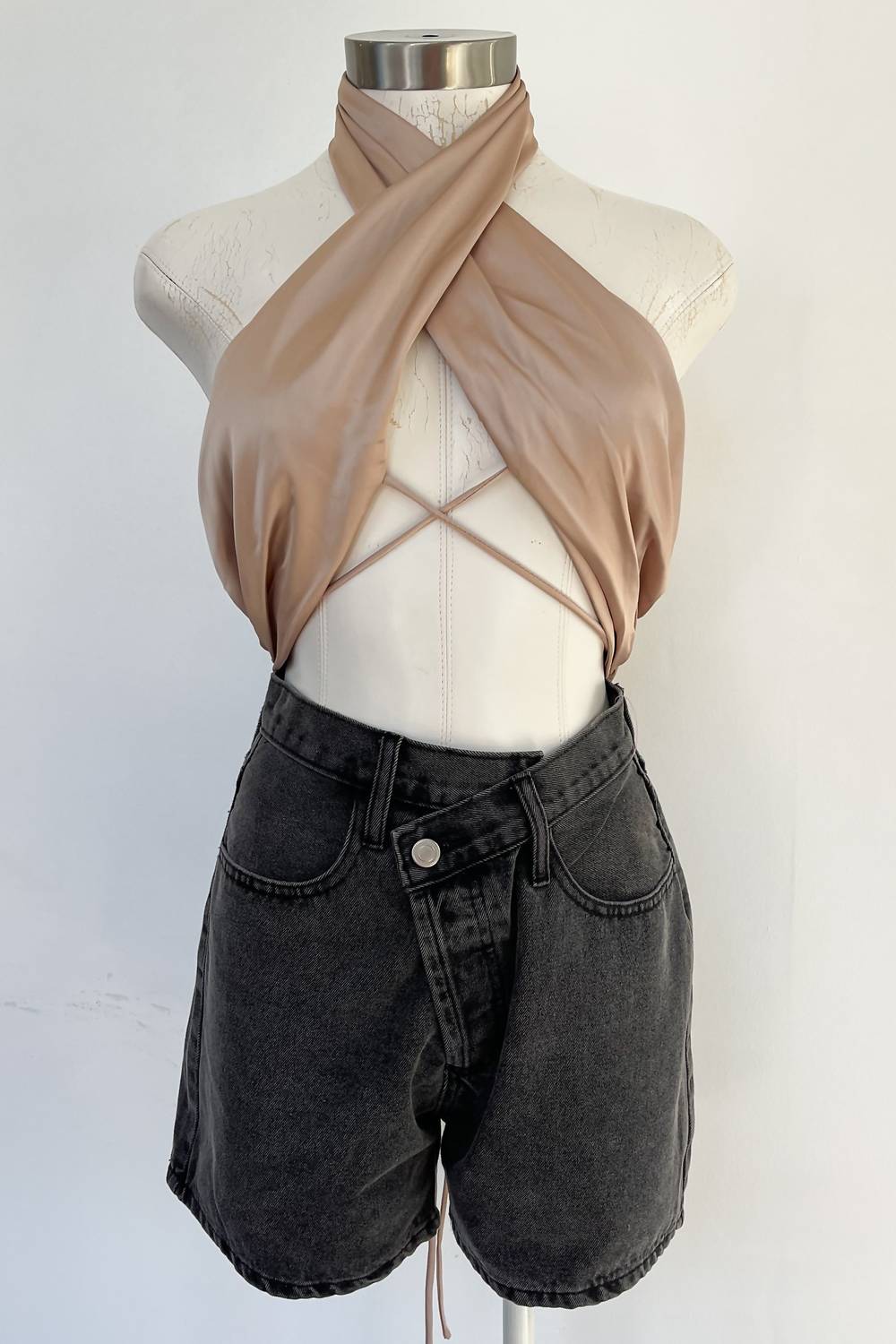 Beige Botany - Women's In The Moment Top