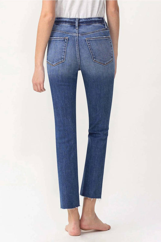 Vervet By Flying Monkey - High Rise Slim Straight Jeans