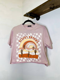 Zutter - Women's Desert Dreams Graphic Crop Top