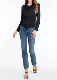 Amanda Uprichard - Long Sleeve Fersia Top