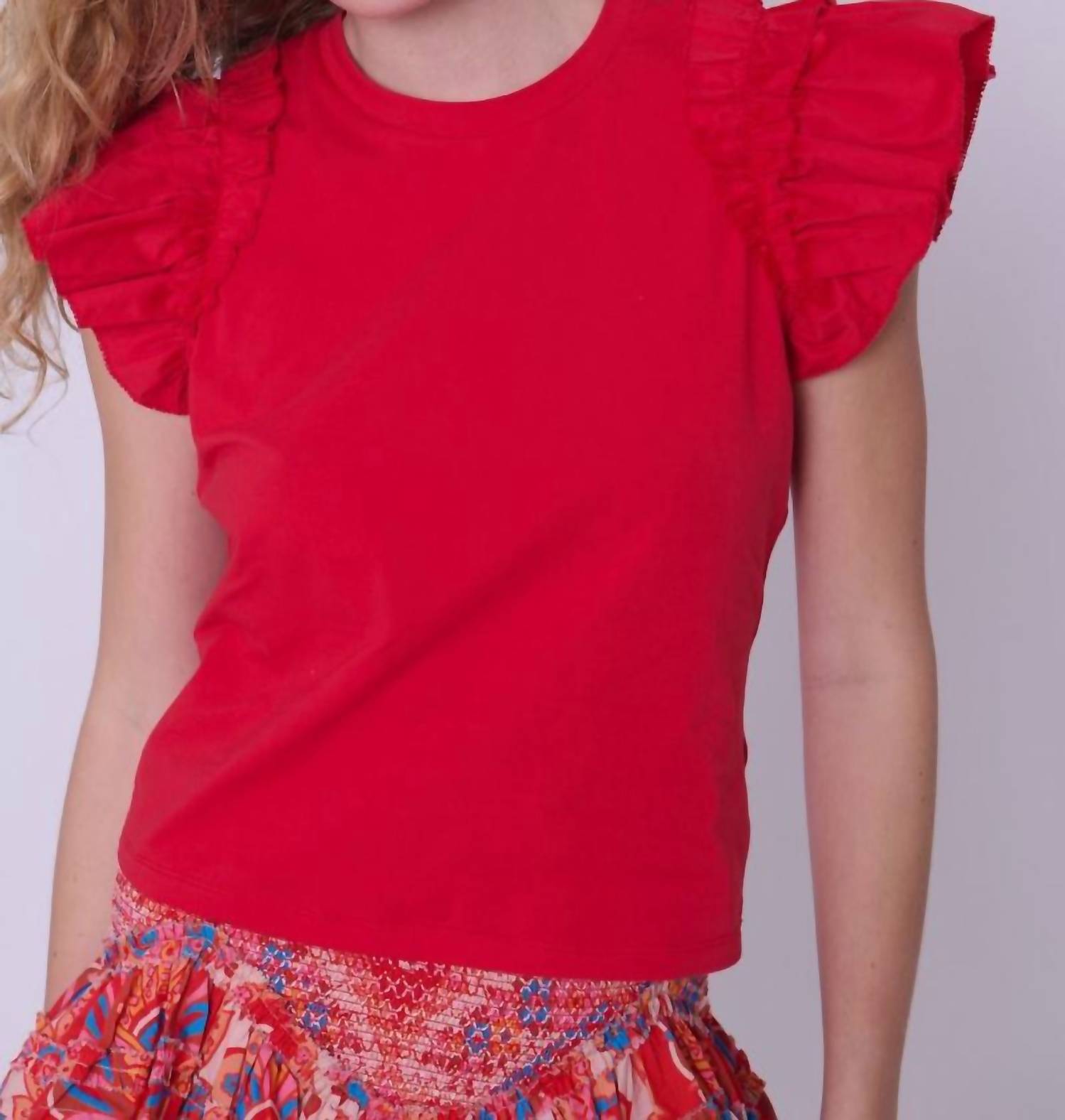 Love The Label - Lili Cap Sleeve Tee