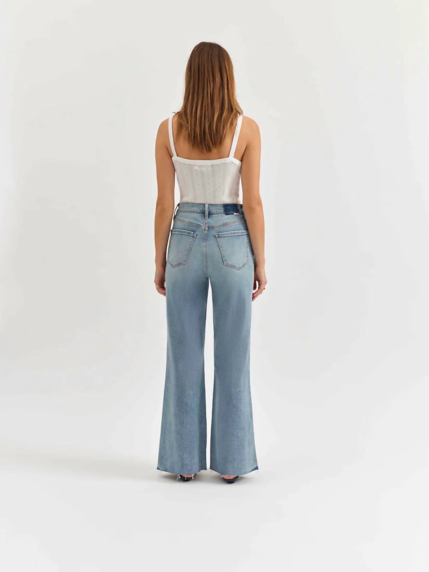Daze - Far Out High Rise Wide Leg Jean