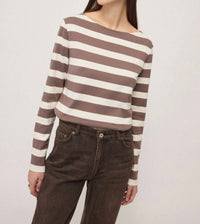 Ottod'Ame - Striped Long Sleeve T-shirt