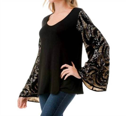 Vava - LISA BELL SLEEVE TOP