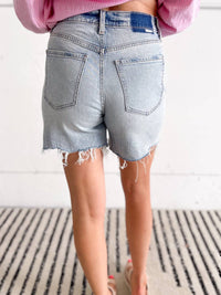 Daze - Helen 4" Denim Shorts