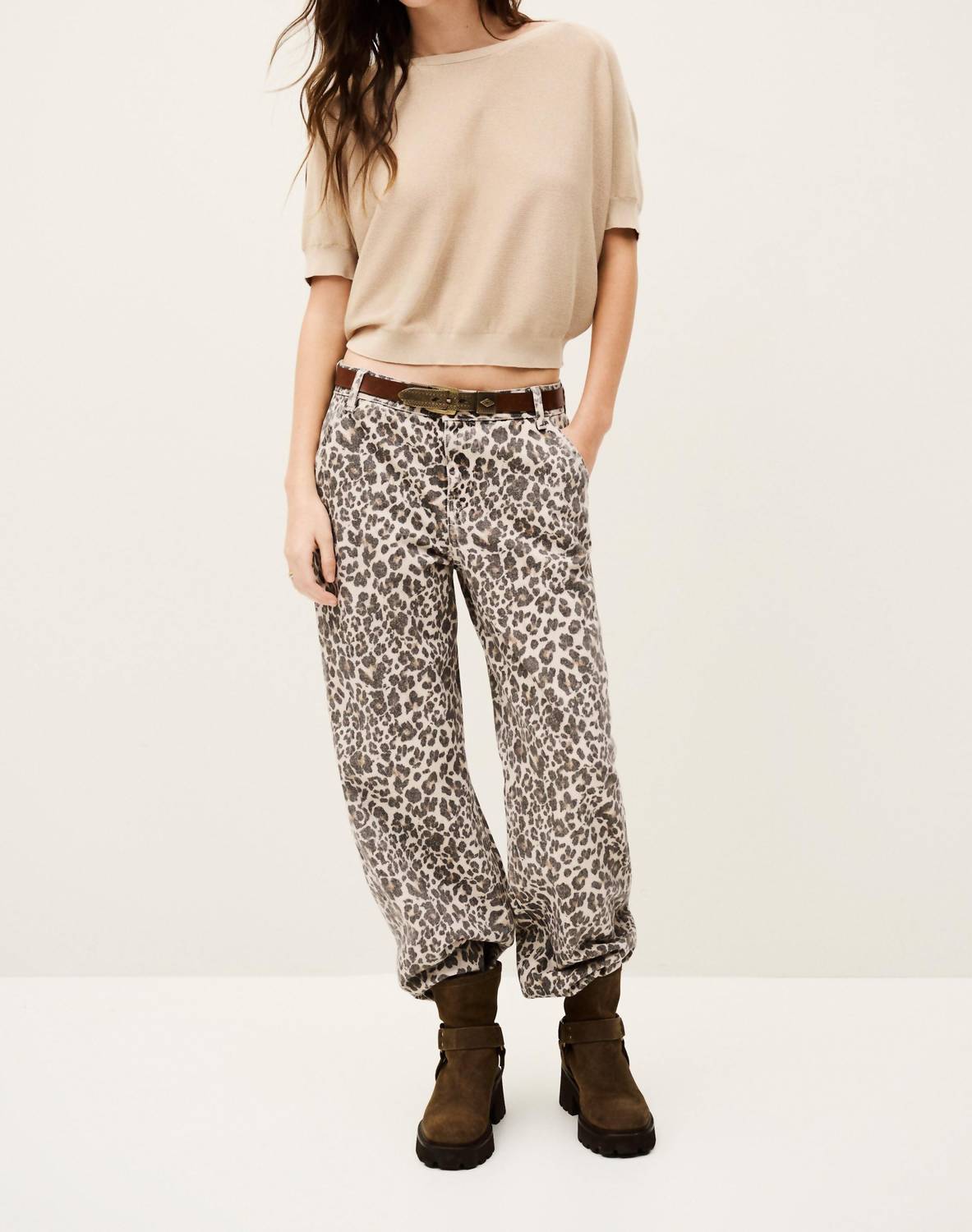 Ba&Sh - Basem Short Sleeve V-neck Sweater