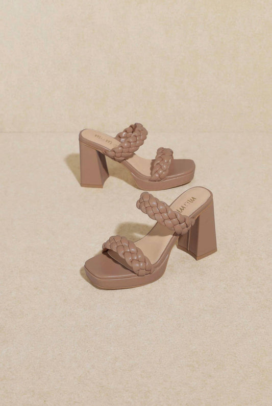 Mi.Im - Chloe Braided Strap Heels