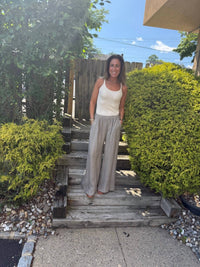 Brand Bazar - Loren Linen Palazzo Pants