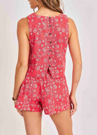Sadie & Sage - Firecracker Sleeveless Top