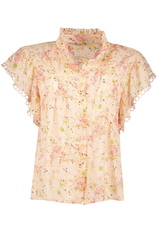 Good Vibrations Gabrielle Flutter Sleeve Top