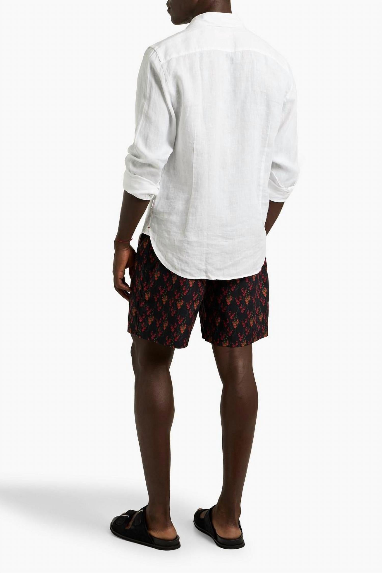 Orlebar Brown - Devlin Aquila Printed Cotton Drawstring Shorts