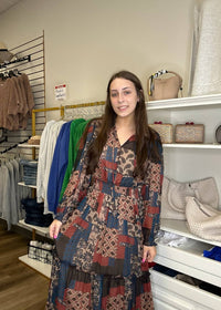 Umgee - The Paisley Patch Dress
