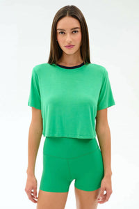 Splits59 - Djuna Crop Ringer Top