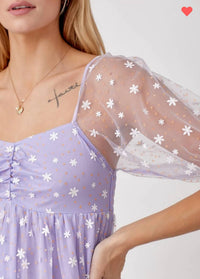 Baevely By Wellmade - Enchanted Meadow Mini Dress