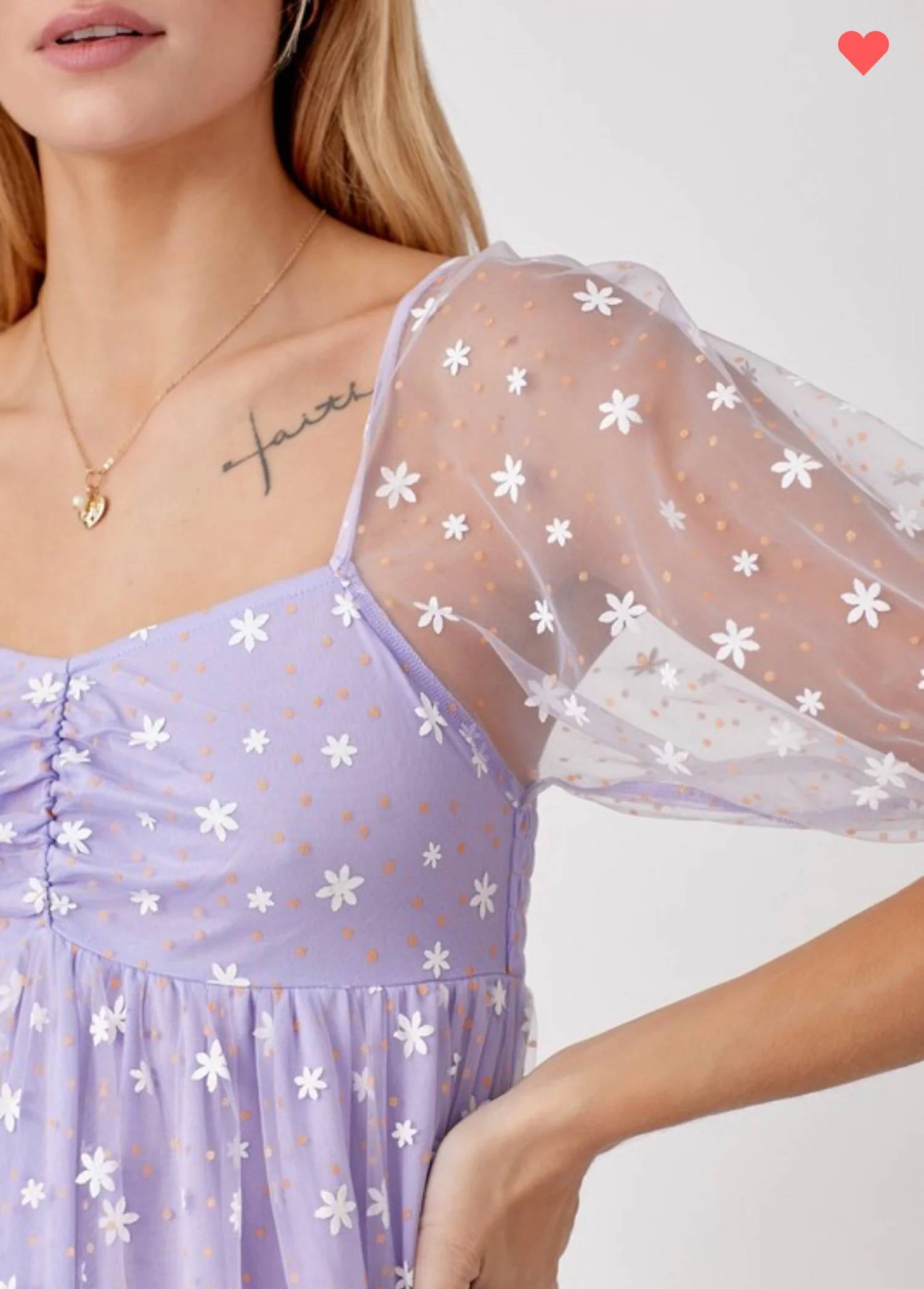 Baevely By Wellmade - Enchanted Meadow Mini Dress