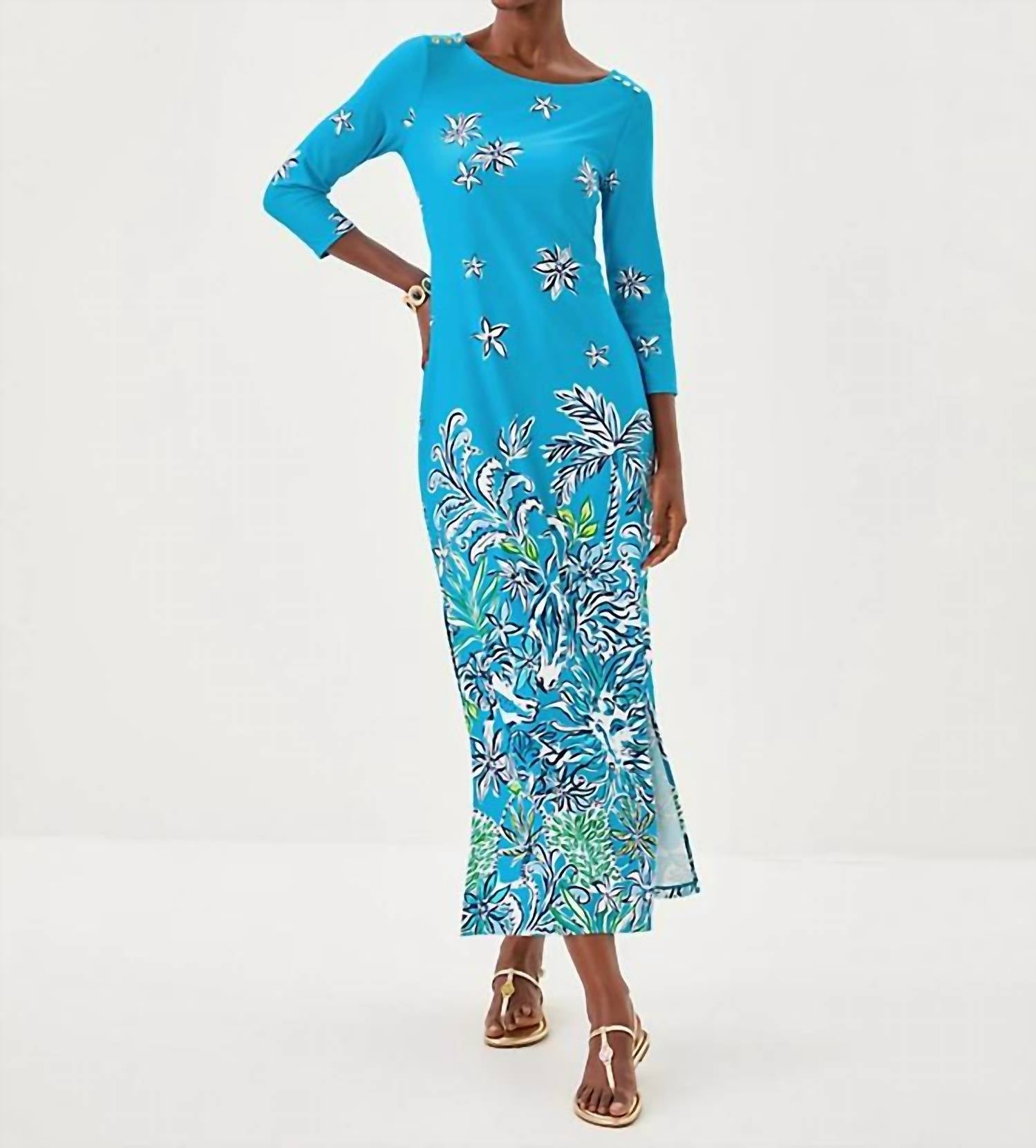 Lilly Pulitzer - Upf 50+ Chillylilly Seralina Maxi Dress
