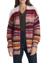 Maria Cher Mulholland Betty Cardigan in multicolor - women's cardigan - detail view