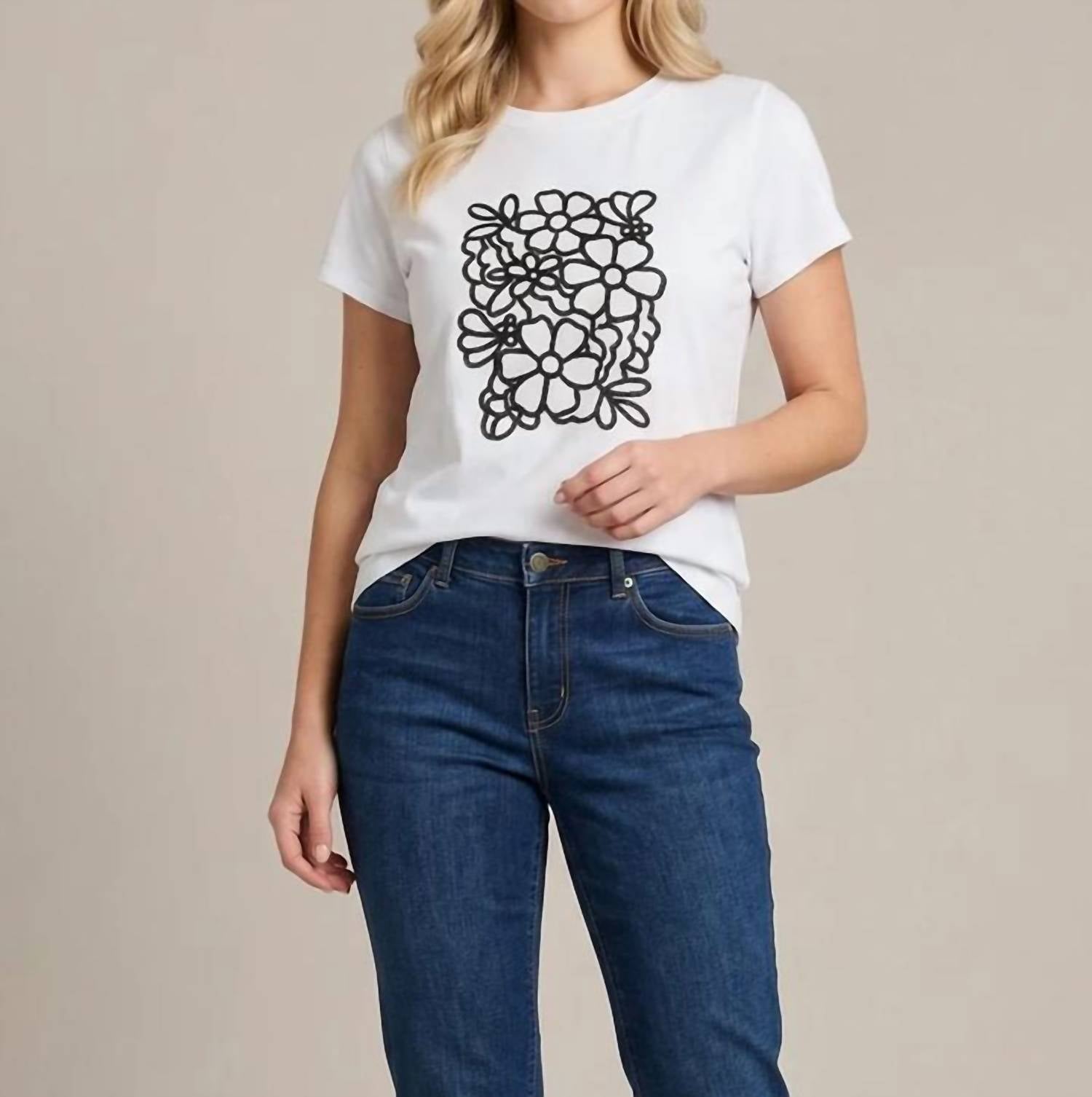 Elliott Lauren - FLOWER POWER SHORT SLEEVE TEE