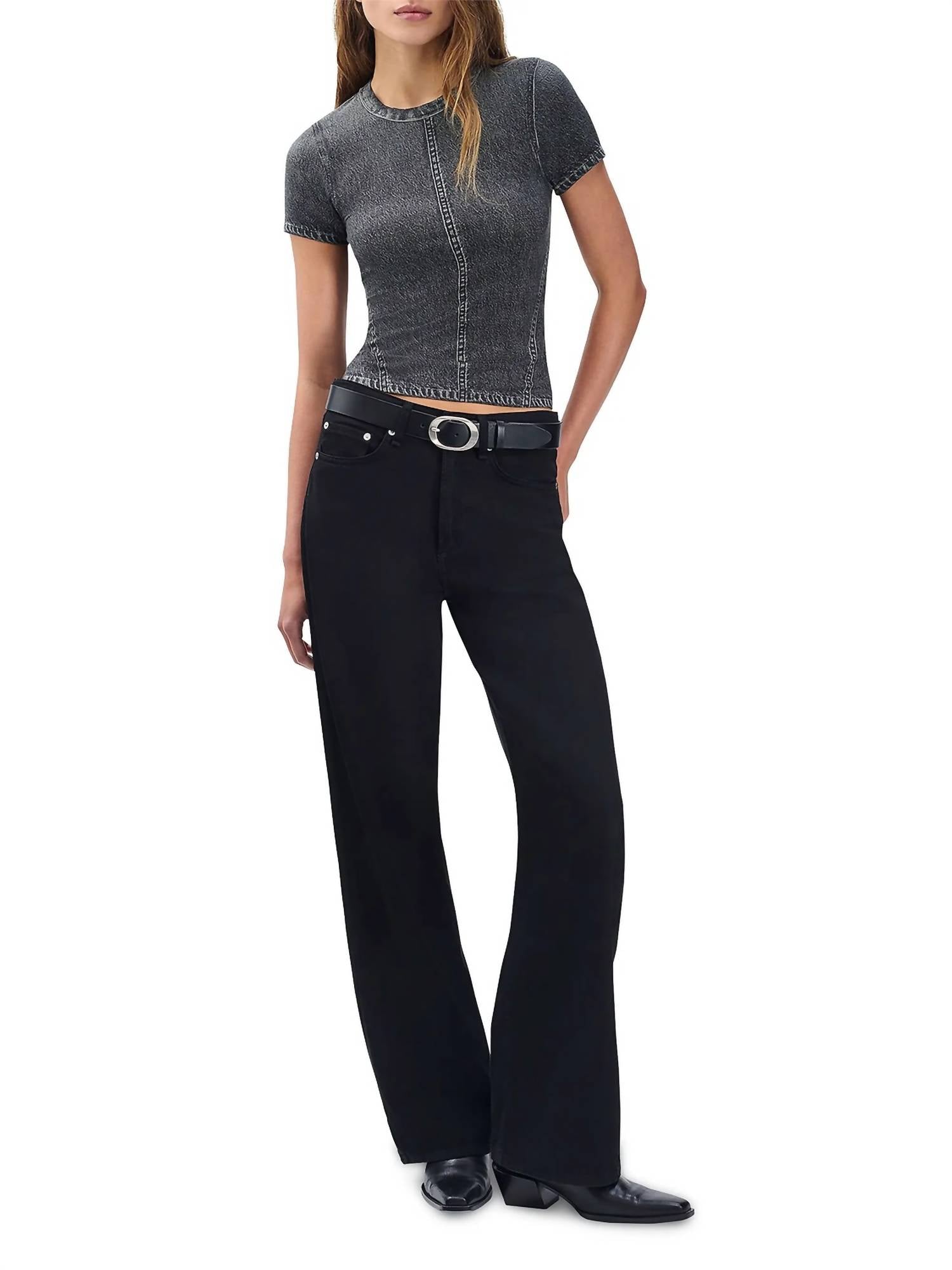 Rag & Bone - Miramar Jersey Baby Tee