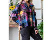 Oli & Hali - Dyed Buffalo Check Shirt