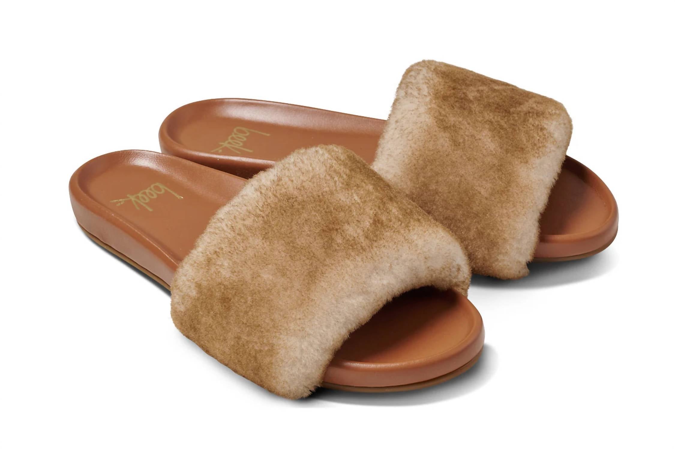 Beek - Women's Gallito Mas Shearling Footbed Sandal