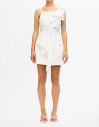 ACLER Crowcombe Mini Dress in ivory - women's dress