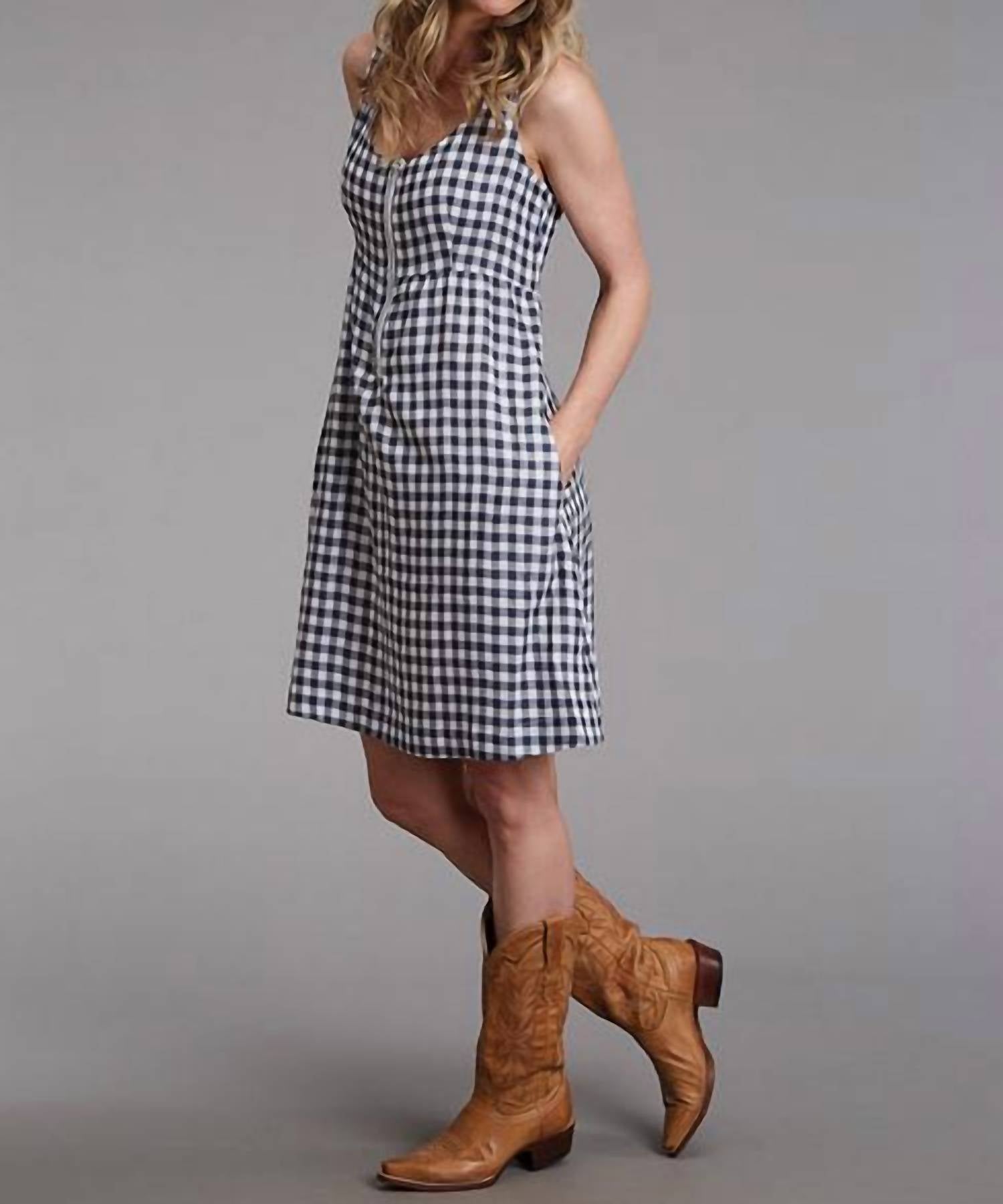 Stetson - Gingham Tank Dress