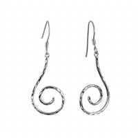 Gold & Honey - Women's Star And Swirl Drop Earrings Set