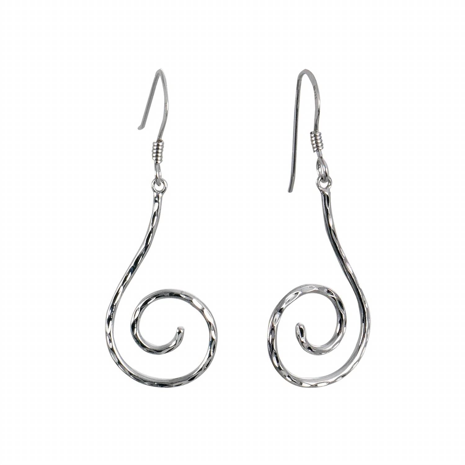 Gold & Honey - Women's Star And Swirl Drop Earrings Set
