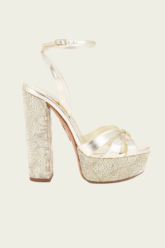 Aquazzura - Women's La Nuit Plateau Sandal