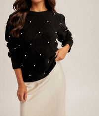 Hem & Thread - Pearl Detailed Sweater