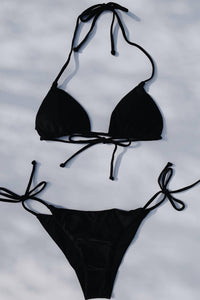 Side Tie String Bikini Bottom