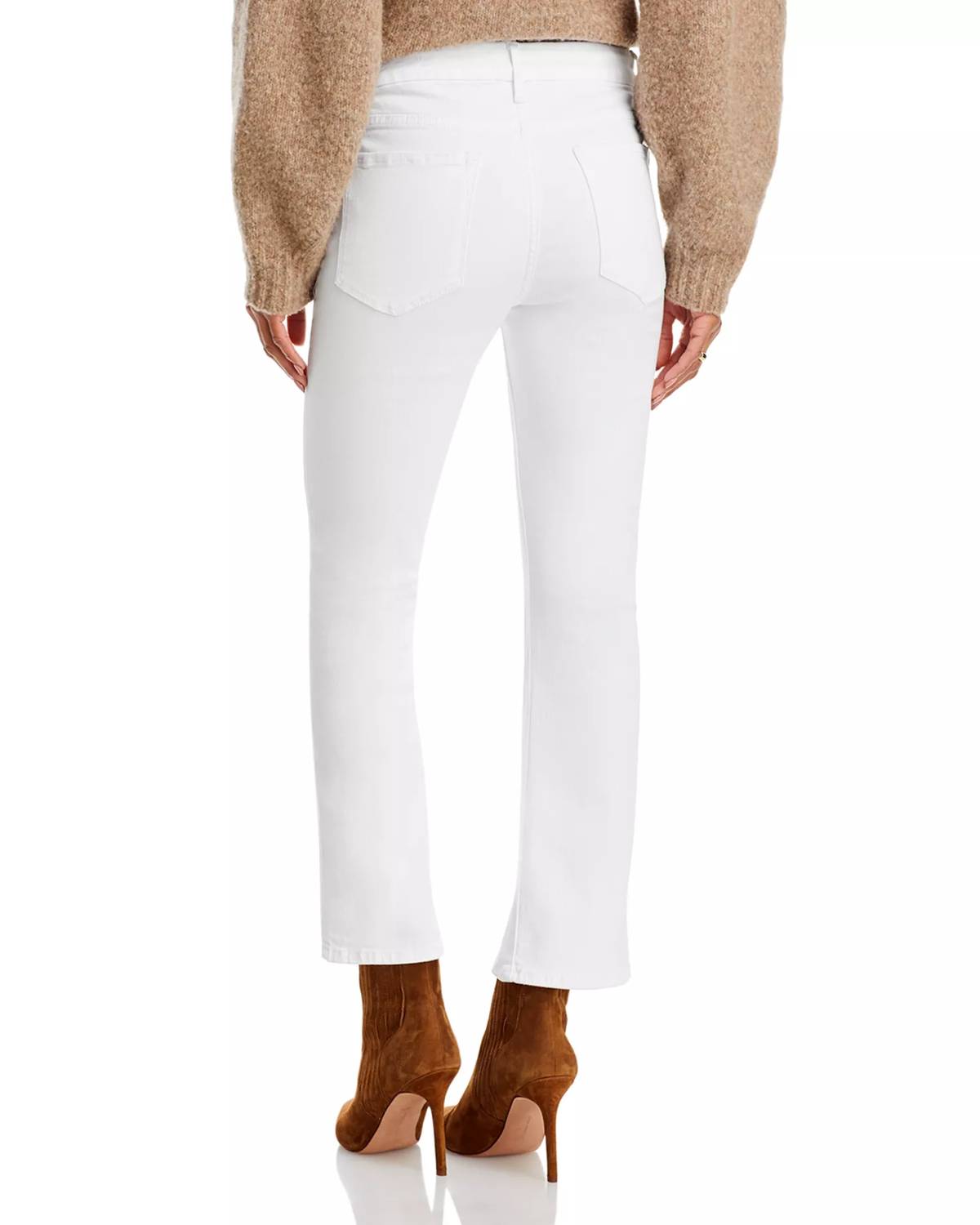 Frame - Le Crop Mini Boot Mid-rise Jeans