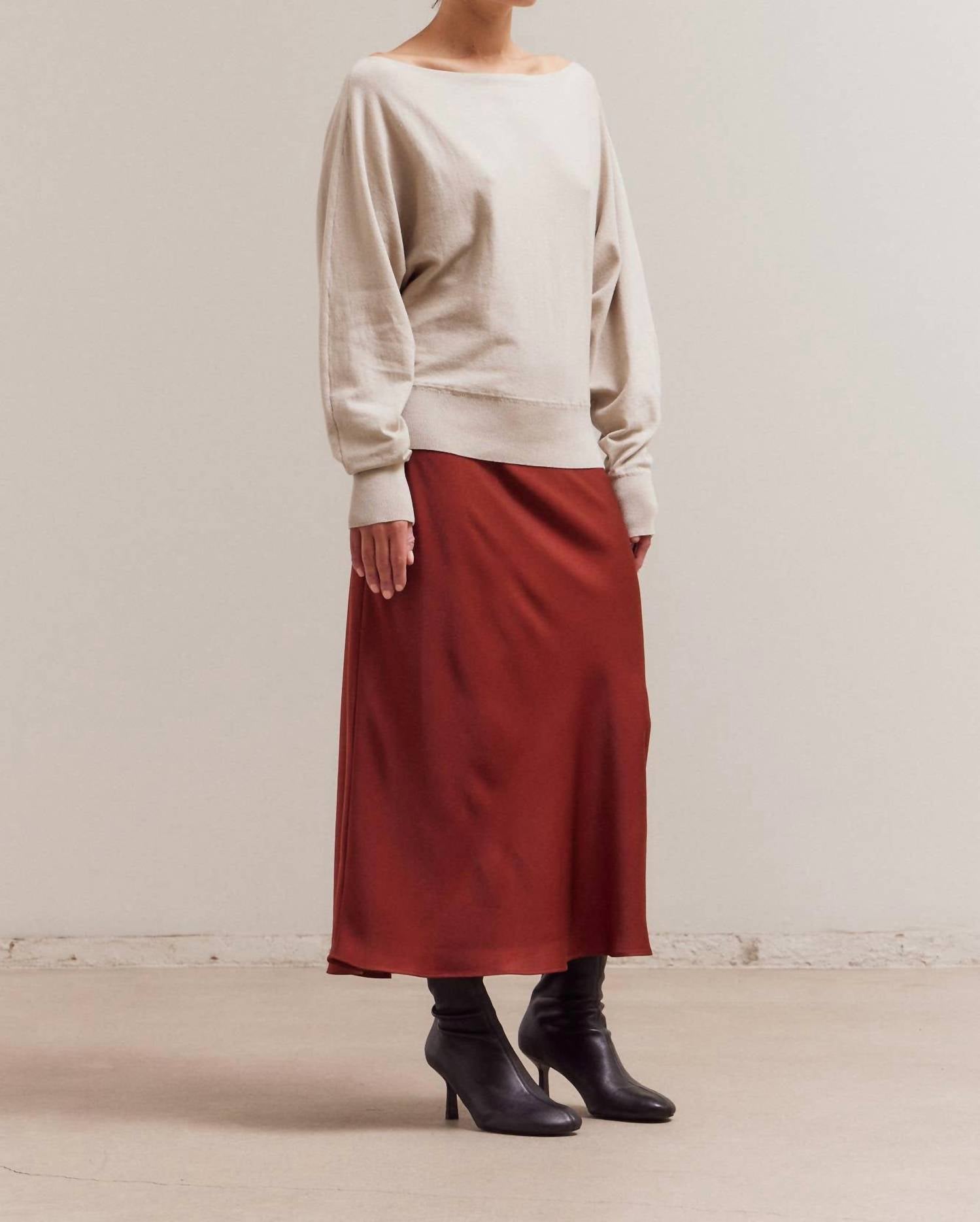 Grade & Gather - Batwing Knit Top