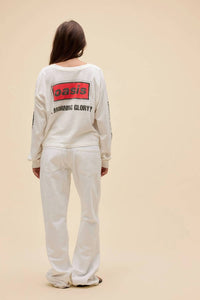 Daydreamer - Oasis Morning Glory Crop Long Sleeve Top