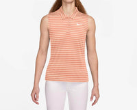 Nike - Women's Dri-FIT Victory Sleeveless Striped Polo