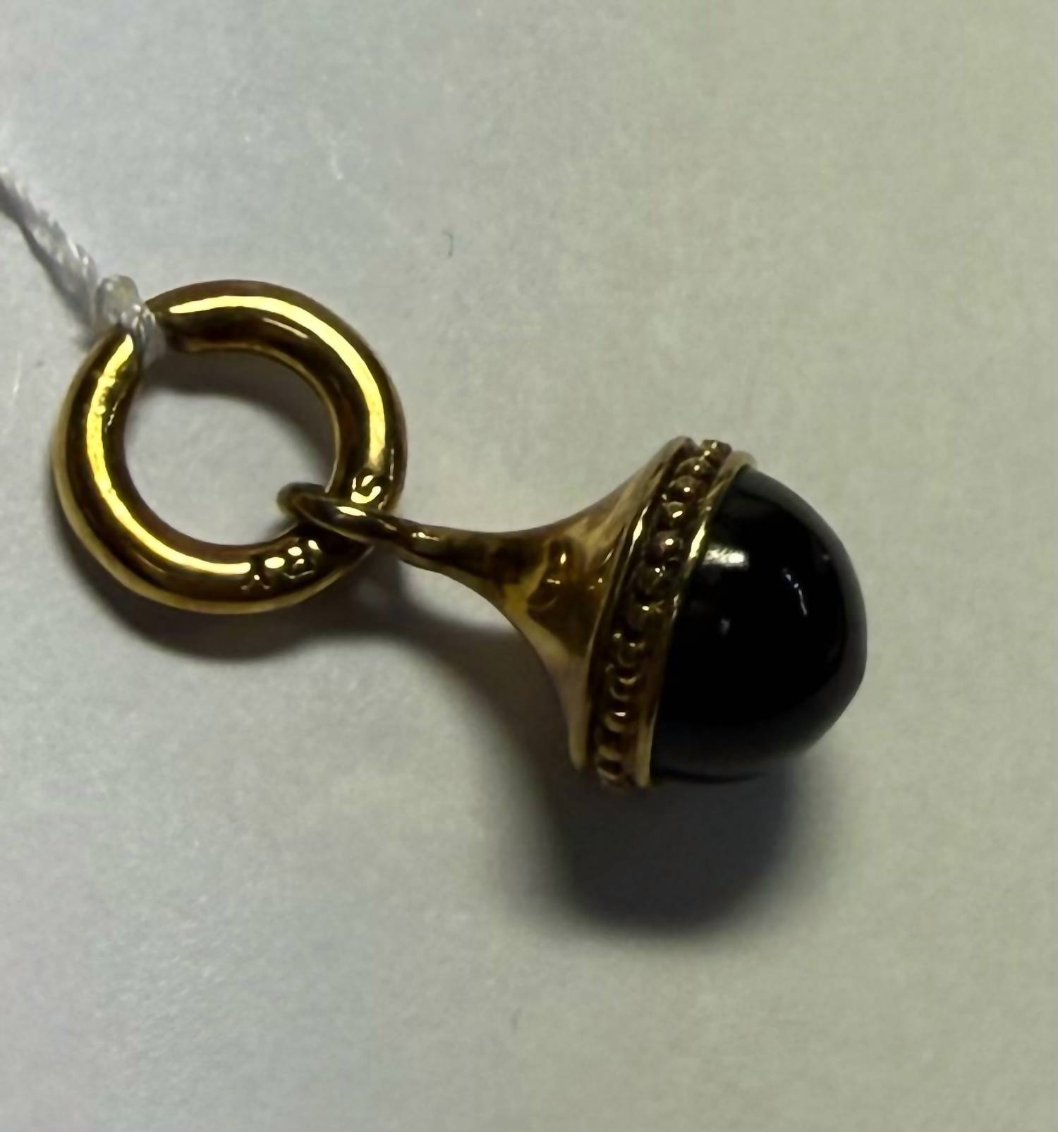 Story Jewellery - Women's Onyx Acorn Charm
